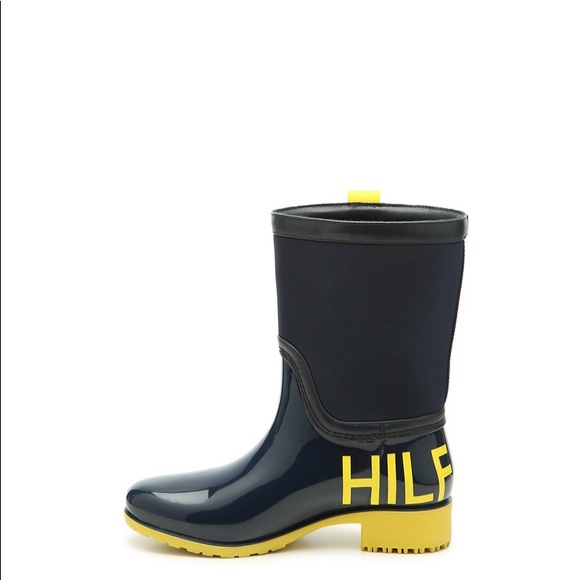 Tommy Hilfiger Blue Rain Boots 🥾☔️ NIB Size 9 - Picture 2 of 7